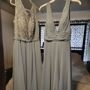 Kennedy Blue bridesmaid dress in Deep Sea color size 16, dress is 1st (Jade)